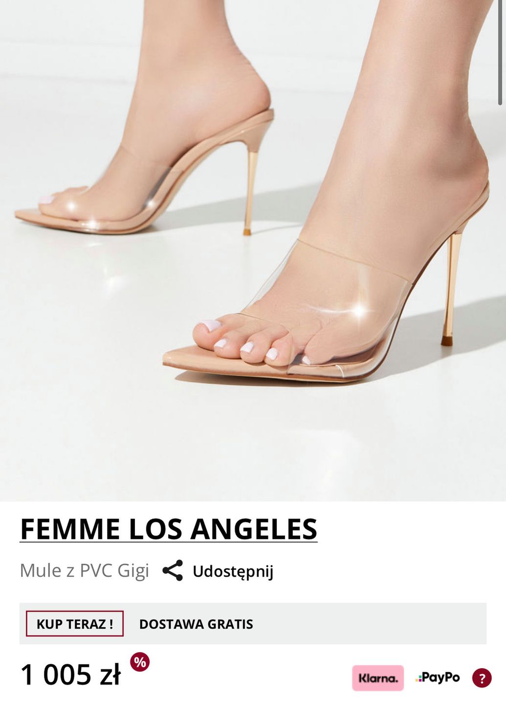 Buty Julii Wieniawy