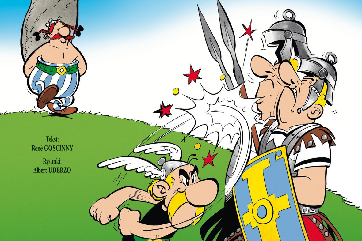 Na szczytach polityki - Sarkozy, Obama, Asterix i Obelix