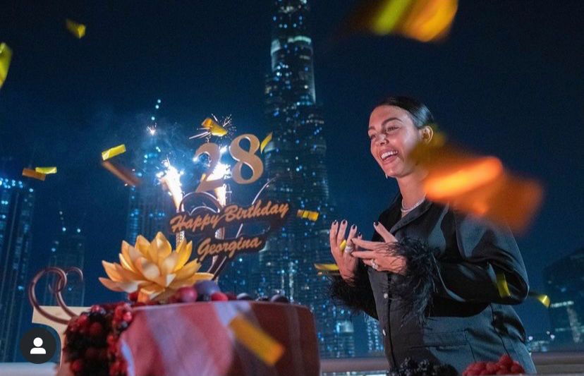 Cristiano Ronaldo i Georgina Rodriguez - 28. urodziny | fot. Instagram.com/georginagio