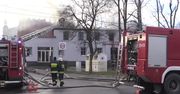 Pożar budynku wielorodzinnego w Opolu. Jedna osoba została ranna