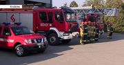 Strażacy uczcili minutą ciszy swoich kolegów z Ukrainy, którzy zginęli podczas wojny