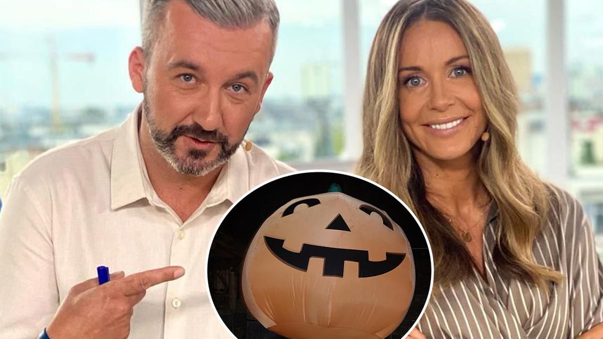 Małgorzata Rozenek i Krzysztof Skórzyński straszyli na Halloween