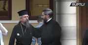 Prawosławny ksiądz oblał kwasem siedmiu biskupów w Atenach.