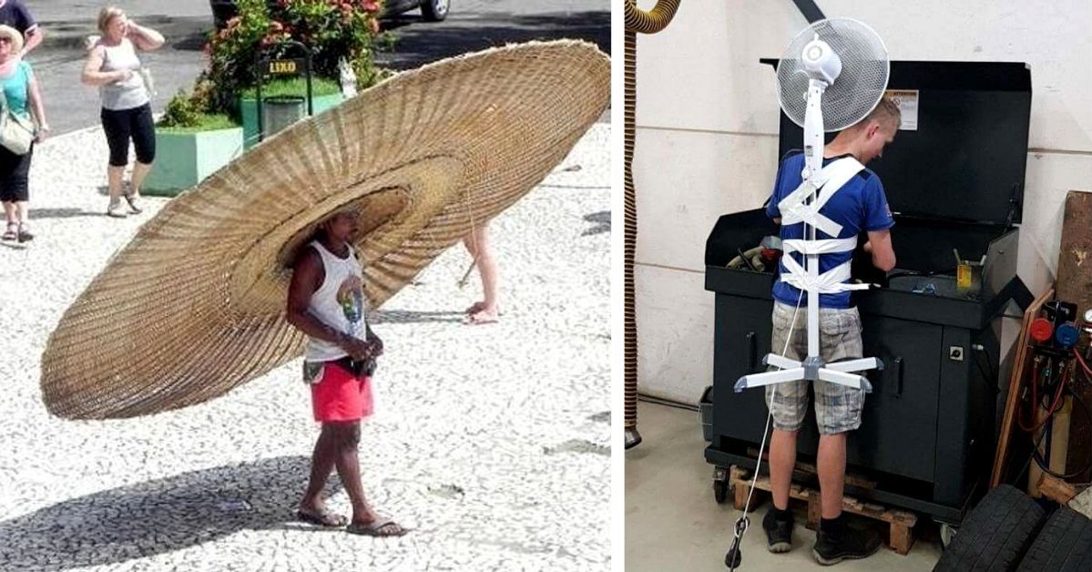 18 Wonders You Can Only See in the Summer... When It's Hot, Many Creative Ideas Are Needed