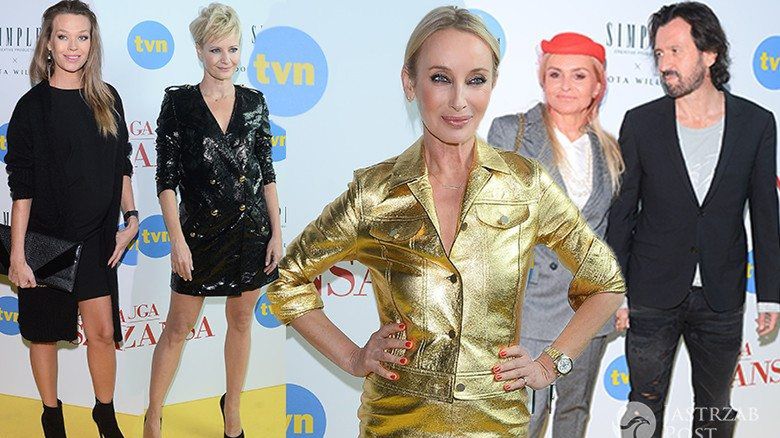 gwiazdy na pokazie kolekcji Doroty Williams dla Simple CP