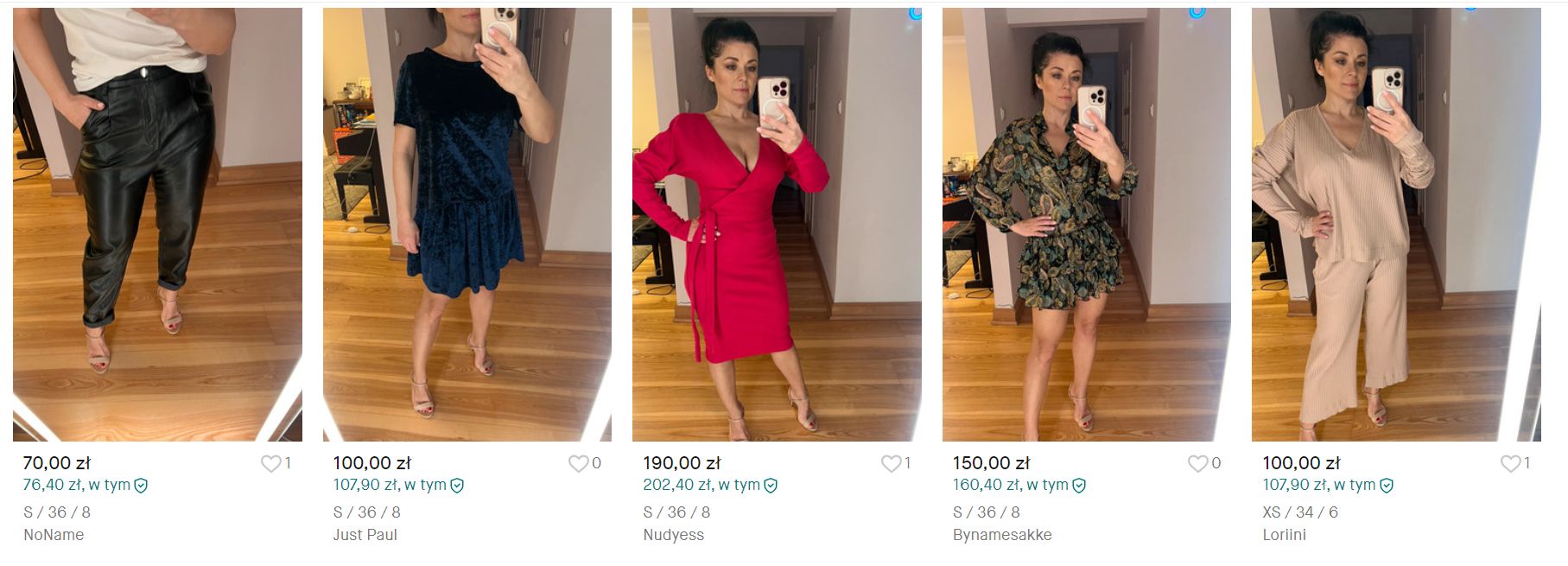 Kasia Cichopek sprzedaje swoje używane ubrania (fot. zrzut ekranu z Vinted)