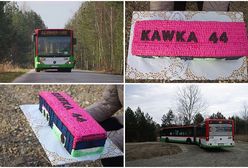 Lubelskie. Wzruszający gest mieszkańców Kawki. Szczęśliwi upiekli tort dla kierowcy autobusu