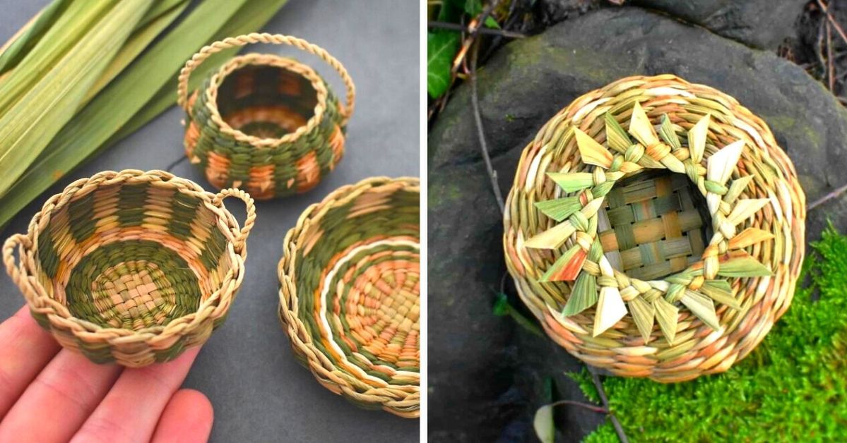 21 Tiny Objects Made from Forest Leaves. Beautiful Decorations for Every Home