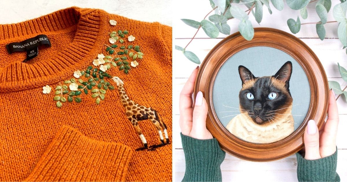 25 Stunning Embroidery Works Made by Real Masters