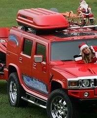 Prezent dla Świętego Mikołaja - Christmas Hummer