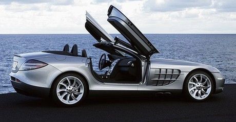 Piękność ze ściąganym dachem - Mercedes SLR McLaren Roadster