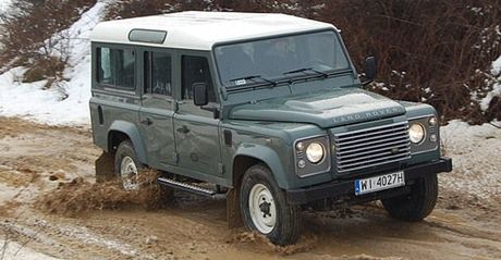 Twardy wyspiarz - Land Rover Defender