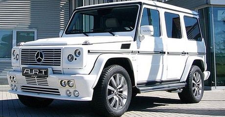 Piekielna terenówka - A.R.T. Mercedes G55