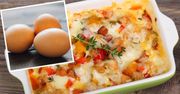Jajecznica to przeżytek, śniadaniowa zapiekanka jest o niebo lepsza. Robi się wręcz sama
