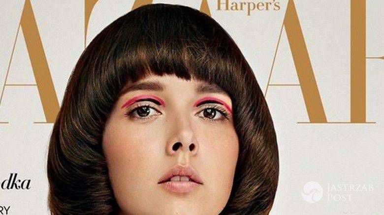 Monika Brodka na okładce Harper`s bazaar