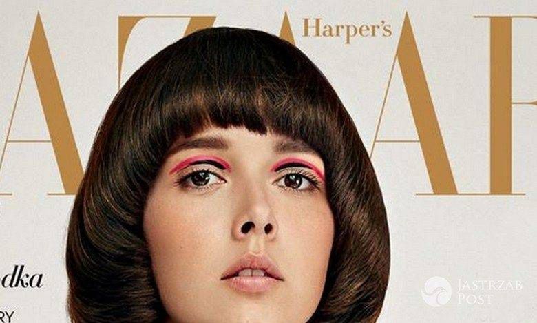 Monika Brodka na okładce Harper`s bazaar