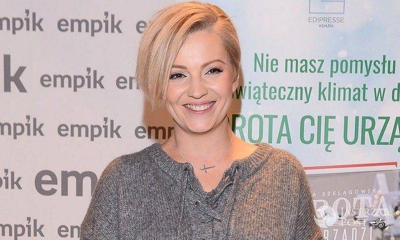 Dorota Szelągowska na premierze książki "Dorota was urządzi"