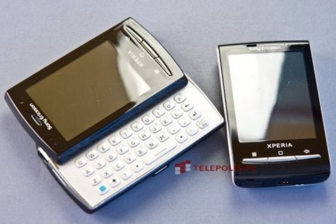 Sony Ericsson Xperia X10 mini pro - mini z QWERTY - test