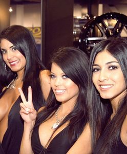 Dziewczyny na targach SEMA 2008