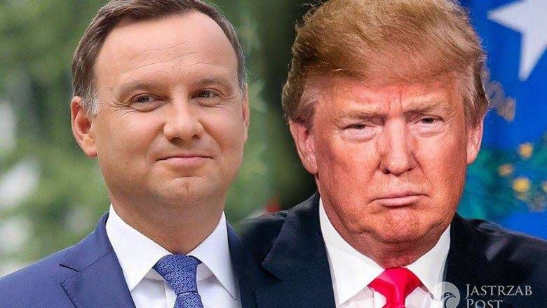 Andrzej Duda, Donald Trump