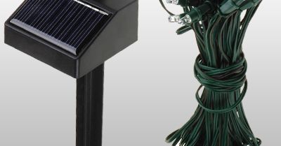 Ekologiczne lampki choinkowe