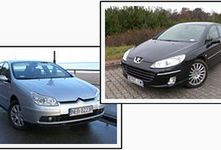 Citroen C5 kontra Peugeot 407