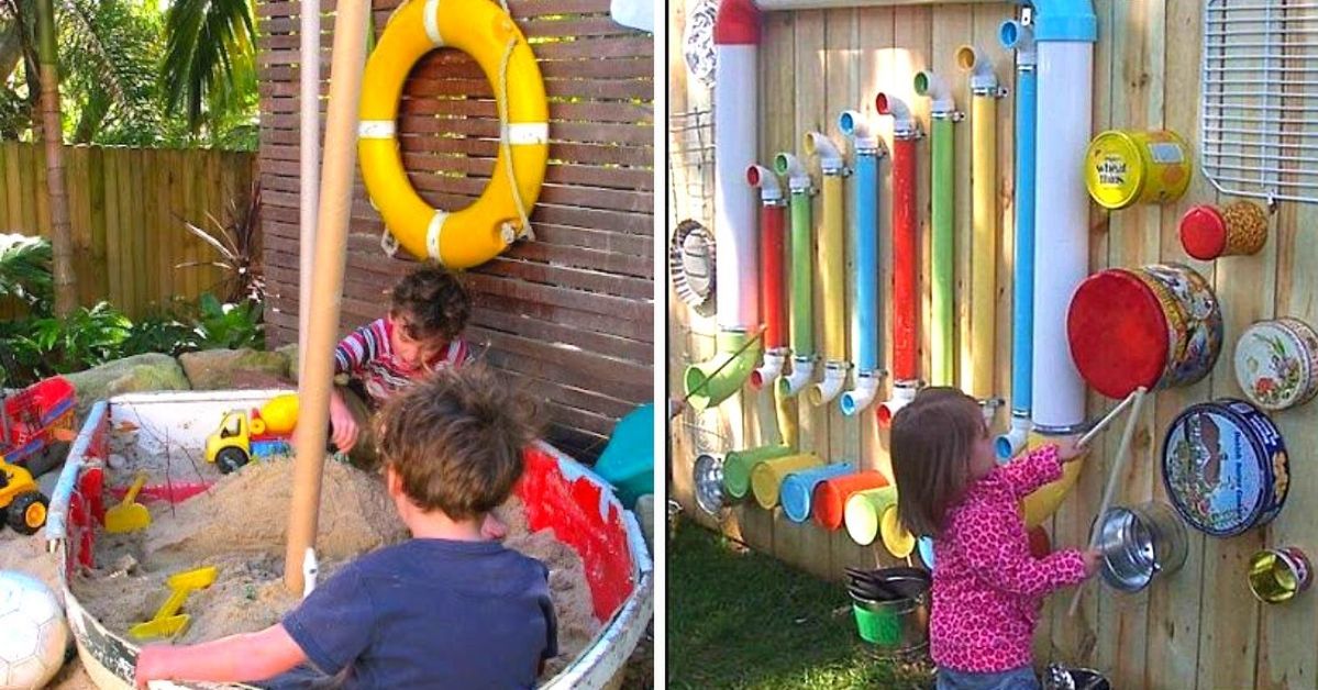 21 Ideas for Backyard Play Area. Your Kids Will Never Want to Go Back Inside Again