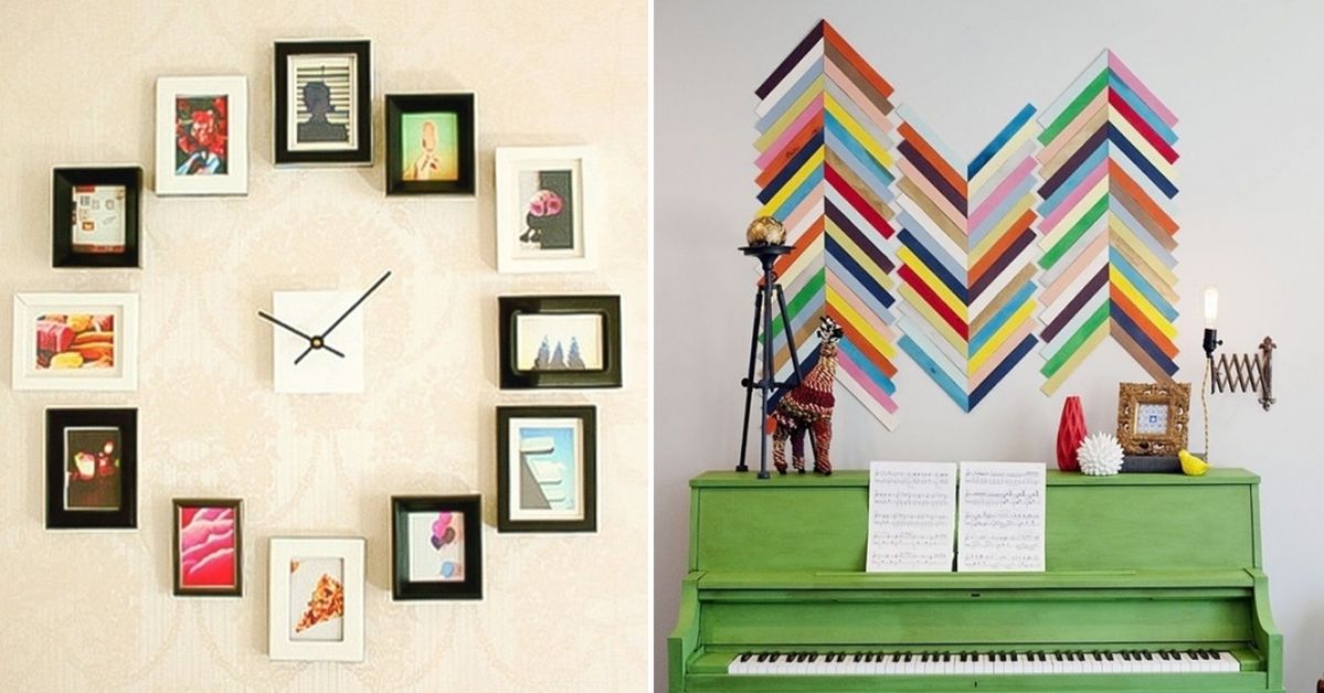 Decorate Your Walls For Pennies. See These 17 Inspirations for Your Home