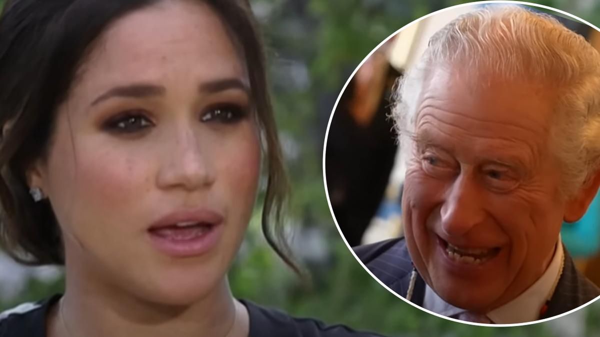 Meghan Markle, król Karol III (fot. YouTube)