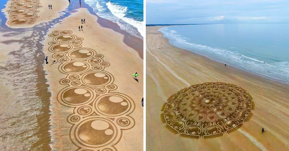 20 Amazing Ways of Using Beach as a Canvas. They are Breathtaking!