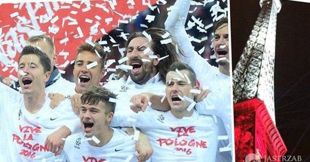 Kolejny sukces Polaków na EURO 2016, ale tym razem w... Paryżu! Wieża Eiffla podświetlona na biało-czerwono!