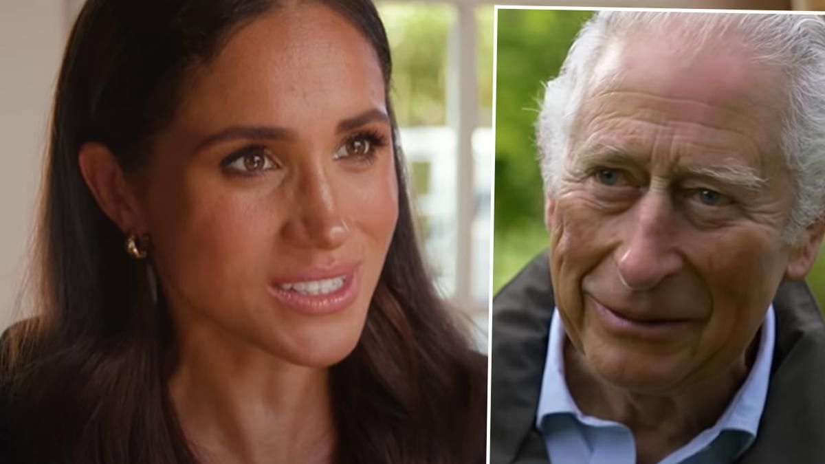 Meghan Markle, król Karol III (fot. YouTube)