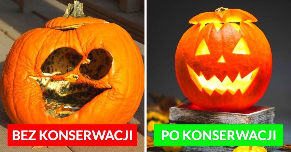 Jak zakonserwować dynie ozdobne żeby nie gniły? Wystarczą 2 składniki