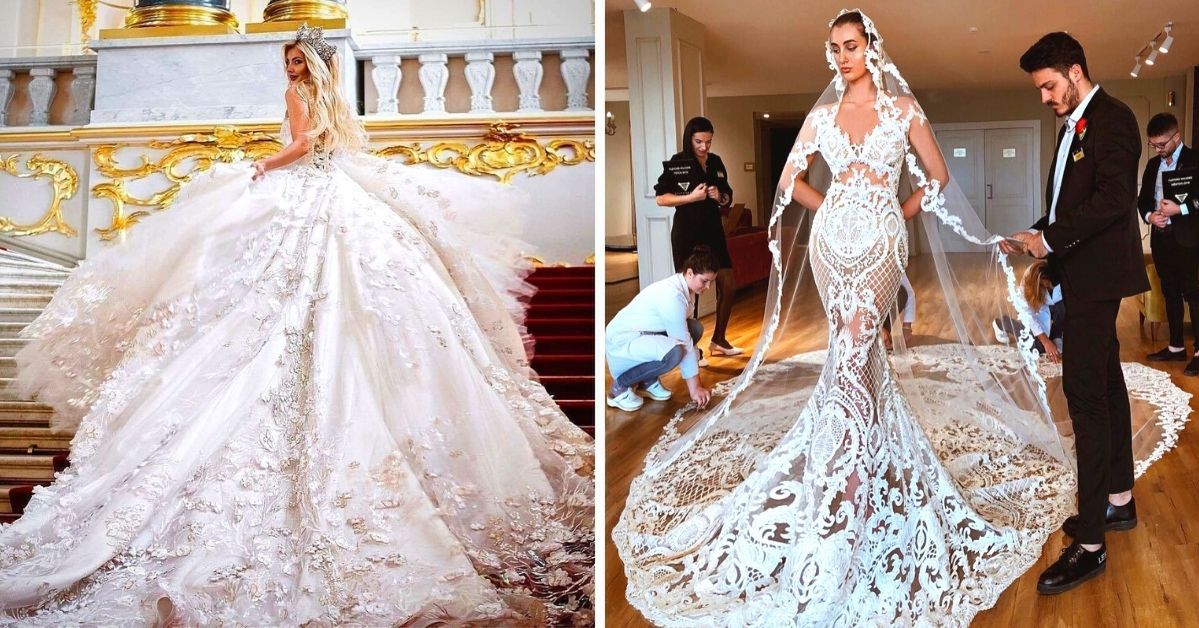 23 Glamorous Wedding Dresses That Many Brides Would Sell Their Souls For