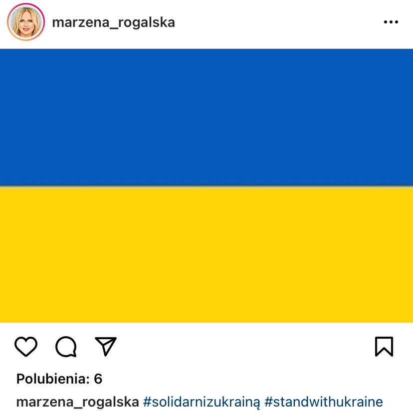 Gwiazdy solidaryzują się z Ukrainą