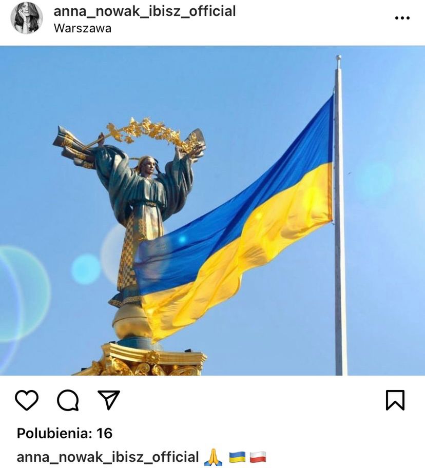 Gwiazdy solidaryzują się z Ukrainą