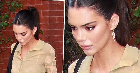 Przerażająco chuda Kendall Jenner chwali się nogami w krótkich spodenkach. Wszystko z nią w porządku?