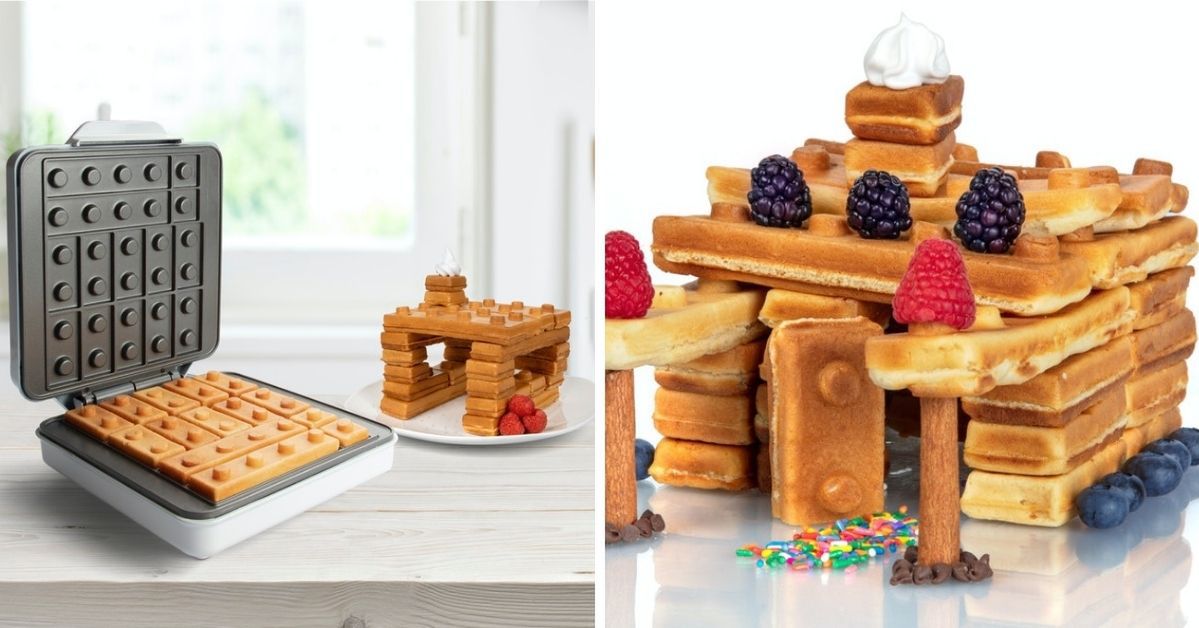 Waffle Blocks – Building During Breakfast. An Ingenious Idea Going Viral!