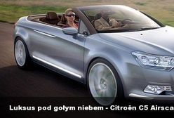 Luksus pod gołym niebem - Citroën C5 Airscape