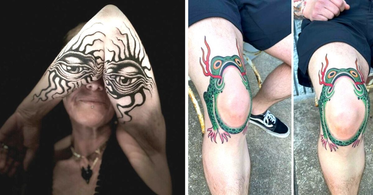 21 hipnotyzujących tatuaży, które pozostają w ciągłym ruchu. Nowy wymiar ozdób na ciele