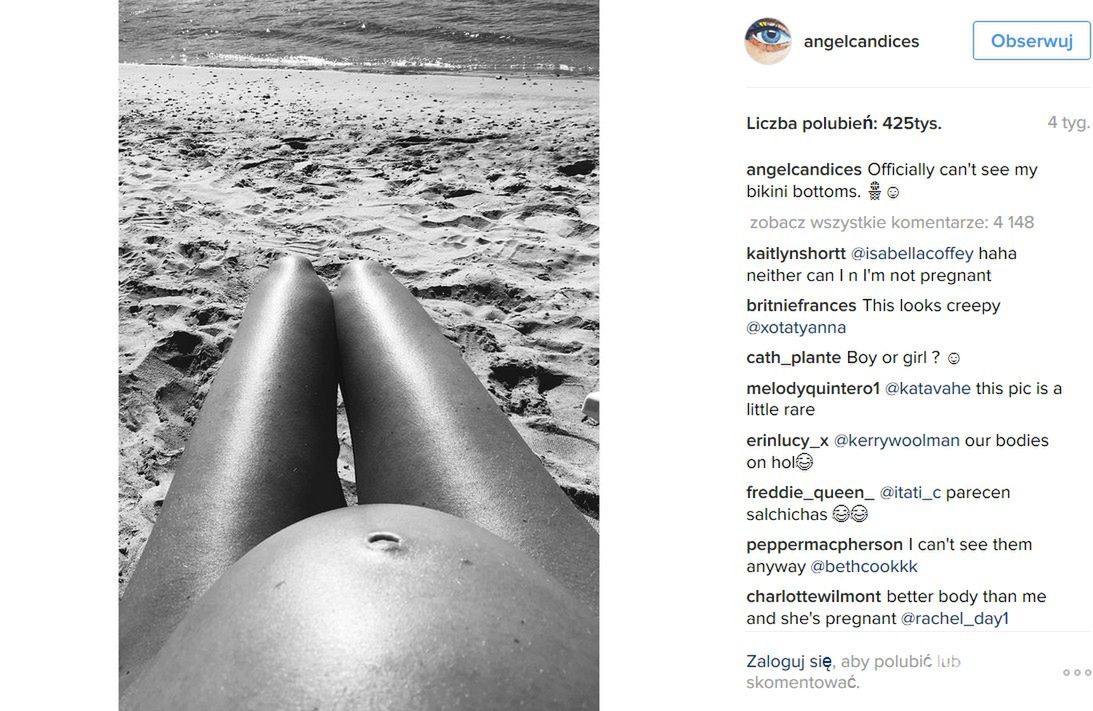 Candice Swanepoel jest w ciąży