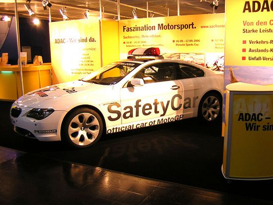 BMW 645 MotoGP Safety Car