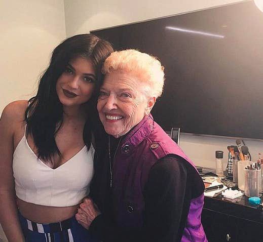 Kylie Jenner i Esther Jenner, Instagram