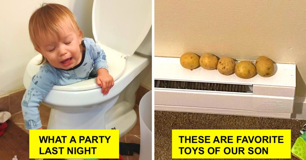 20 Photos that Show How Strange Yet Adorable Being a Mom and Dad Can Be