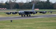 Gigantyczny bombowiec B-52 ćwiczył nad Polską
