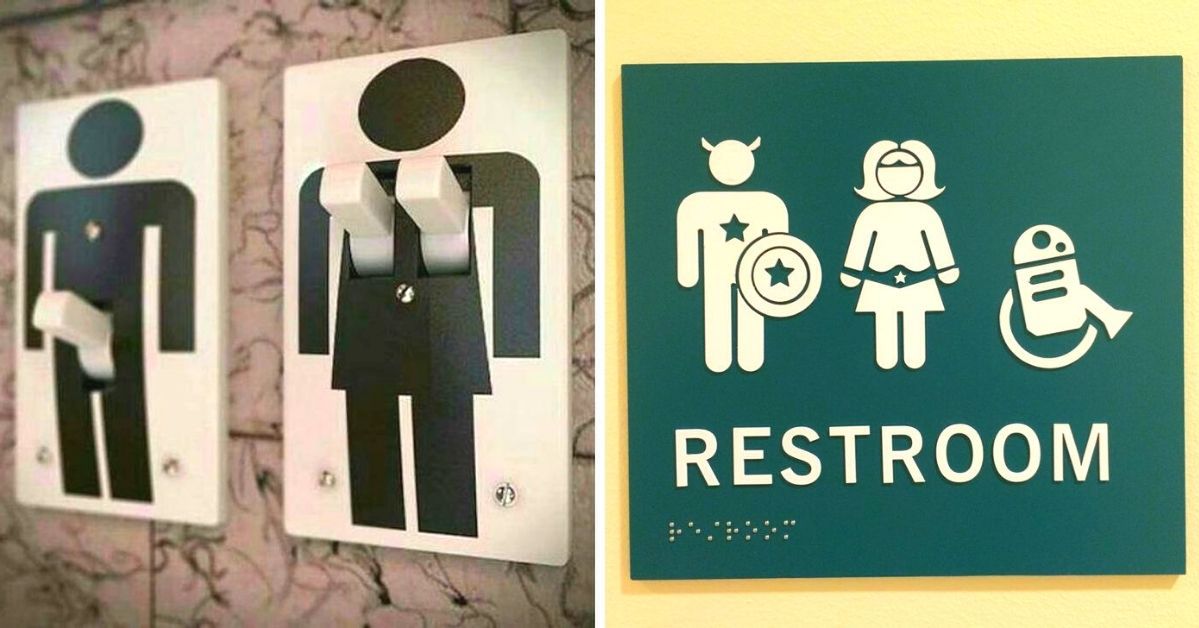 17 Unusual Toilet Signs. Are They Amusing or Tasteless?