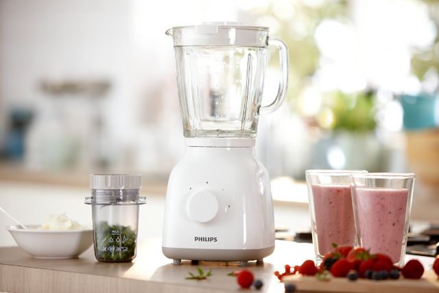 Świerze smoothie z nowym blenderem kielichowym Philips