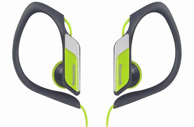 Lekkie, kompaktowe słuchawki sportowe Panasonic HS34