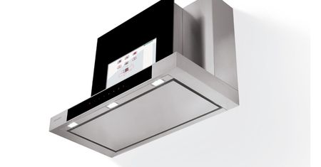 Multimedialny okap Faber Imago Plus z 19-calowym ekranem LCD