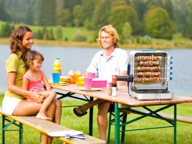 Shashlik Rotario - przenośne urządzenie do przygotowywania szaszłyków